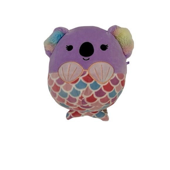 Lot of 8” Squishmallows, Lander NWT, Kayla & Hershey Kisses (pre-owned) - Picture 4 of 5